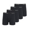 TAHARI Men's 4-Pack Cotton Stretch Boxer Briefs – Soft, Breathable