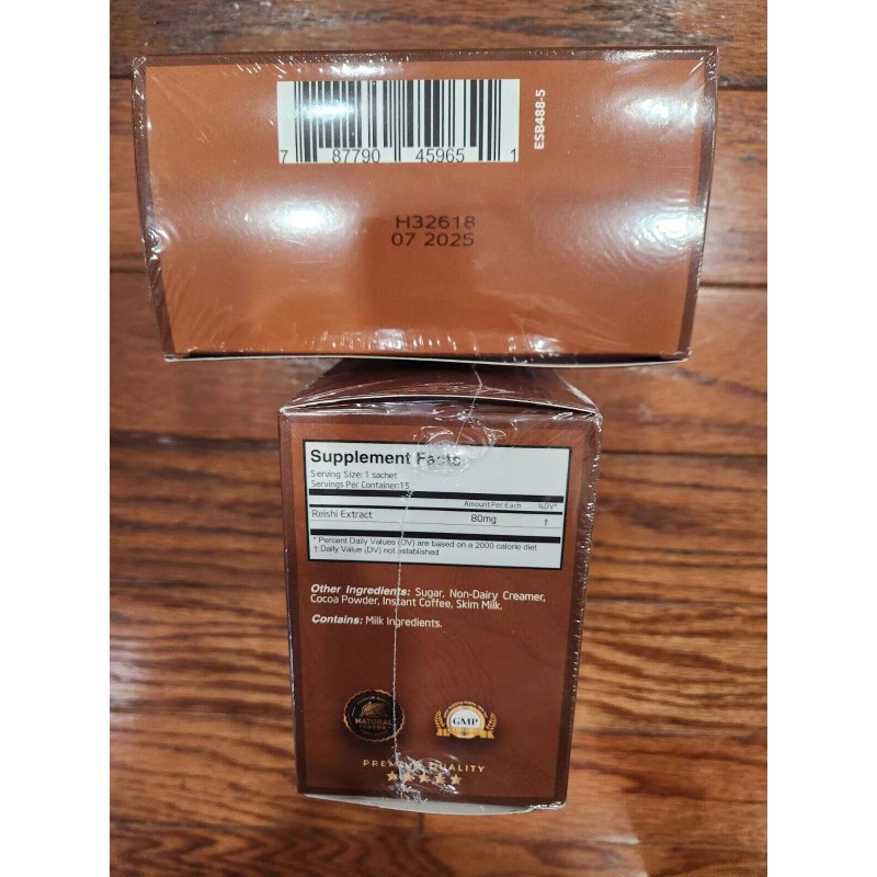 ETERNAL 2 PACK ETERNAL REISHI MOCHA LATTE COFFEE GOURMET 15