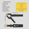 AUTOOL Digital Thermometer HVAC,Pipe Clamp Thermometer for Heating and Cooling