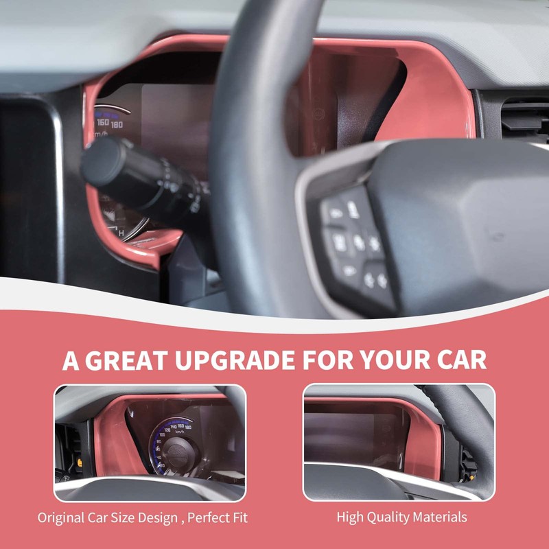 RAZPOY for Bronco Dashboard Panel Trim, Center Control Dash Board