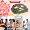 LazyGa Jade Mask, Natural Facial Cooling Mask, 100% Real Jade