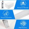 3-Pack Glassware Protection Set，Glassware Dish Packing Boxes Corrugated Dividers &