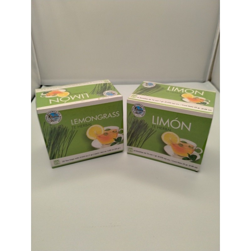 Truly 2 CAJAS DE TE LIMON TE HERBAL TEA 50