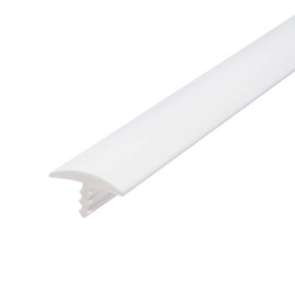 Outwater Industries 25 Foot White 5/8 Inch Center Barb Tee Moulding T Molding Hobbyist Pack, Small Projects, Arcade Machines and Tables
