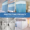 Ward Privacy Curtain with Flat Hooks - Patients Room Cubicle