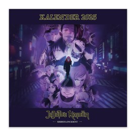 Crunchyroll - Jujutsu Kaisen - Wandkalender - 2025 - original & lizensiert