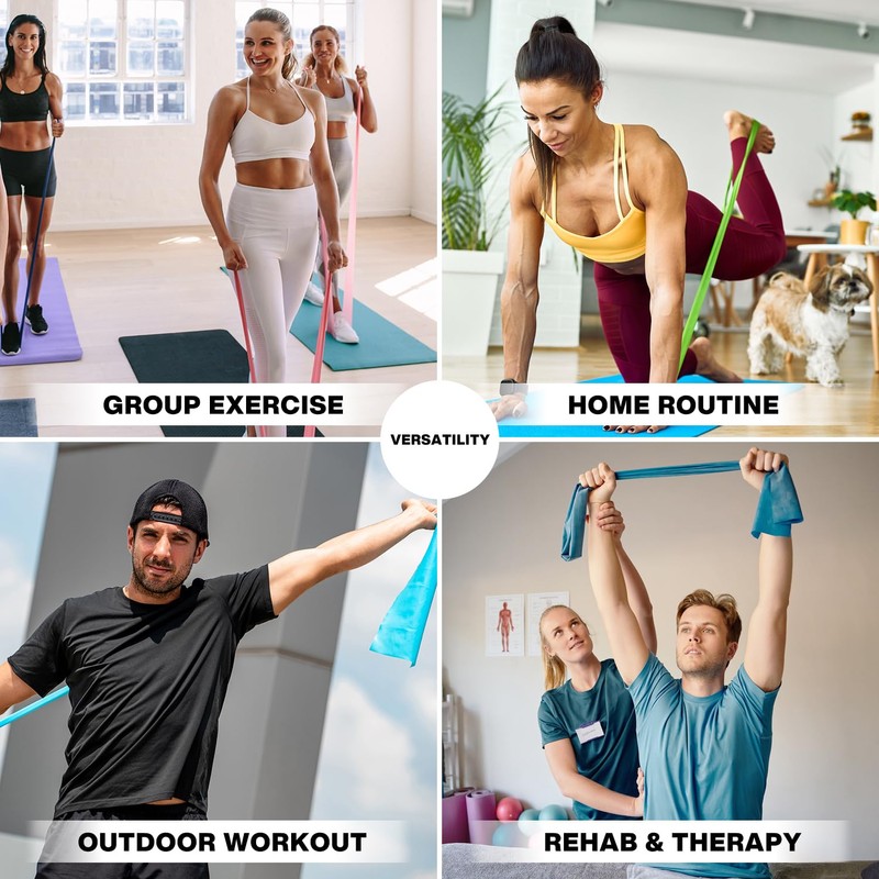 METEOR Resistance Bands, Exercise Bands, Fitness Bands, Resistance Strap for