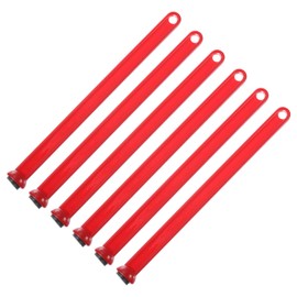 uxcell 6 Pieces Magnetic Lid Lifter Canning Kits, Magnetic Canning Lids for Pots, Canning Supplies, Red