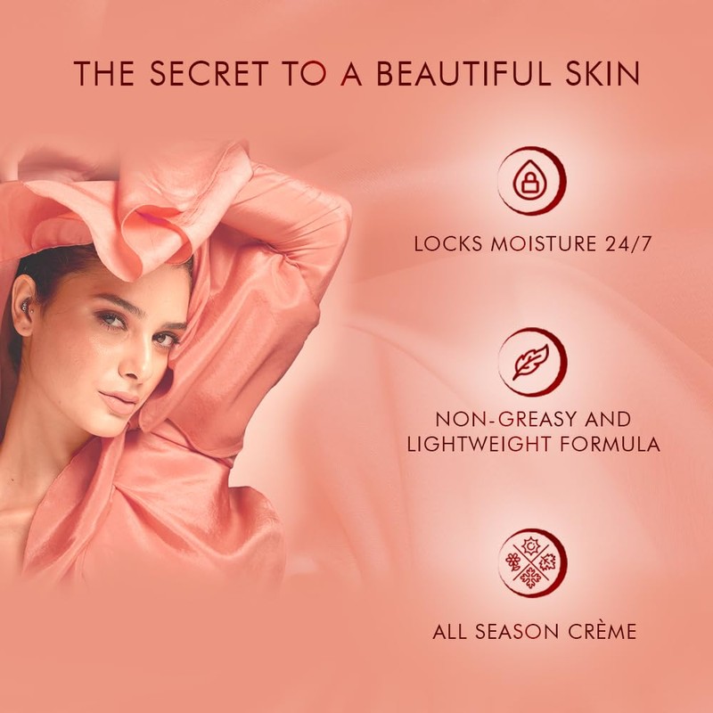 Lakme Peach Milk Soft Crème Moisturizer,Light Weight face cream with