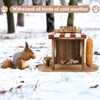 Squirrel Feeder Squirrel Picnic Table Feeder Garden Decoration Squirrel Feeders