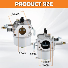 Carburetor 72021-G01 with Fuel Pump for Workhorse ST350 EZGO Golf Cart Gas Car 350cc Robin TXT Medalist 4-Cycle Engines