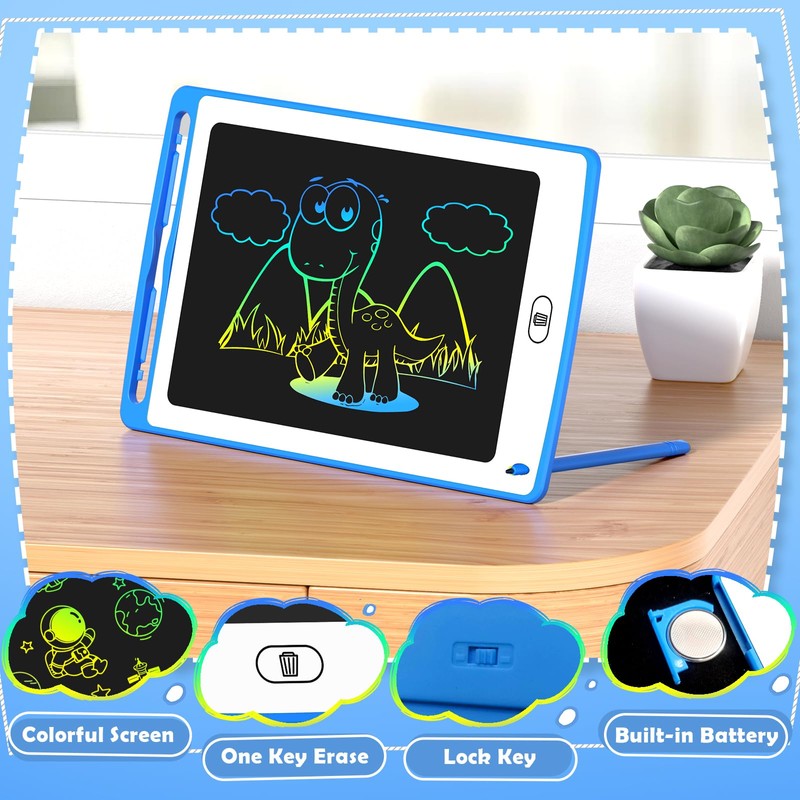 Party Favor LCD Writing Tablet for Kids, 8.5 Inch Colorful