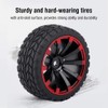 RC Car Tires, RC Car Rubber Tire 4 Pcs/Set Tires