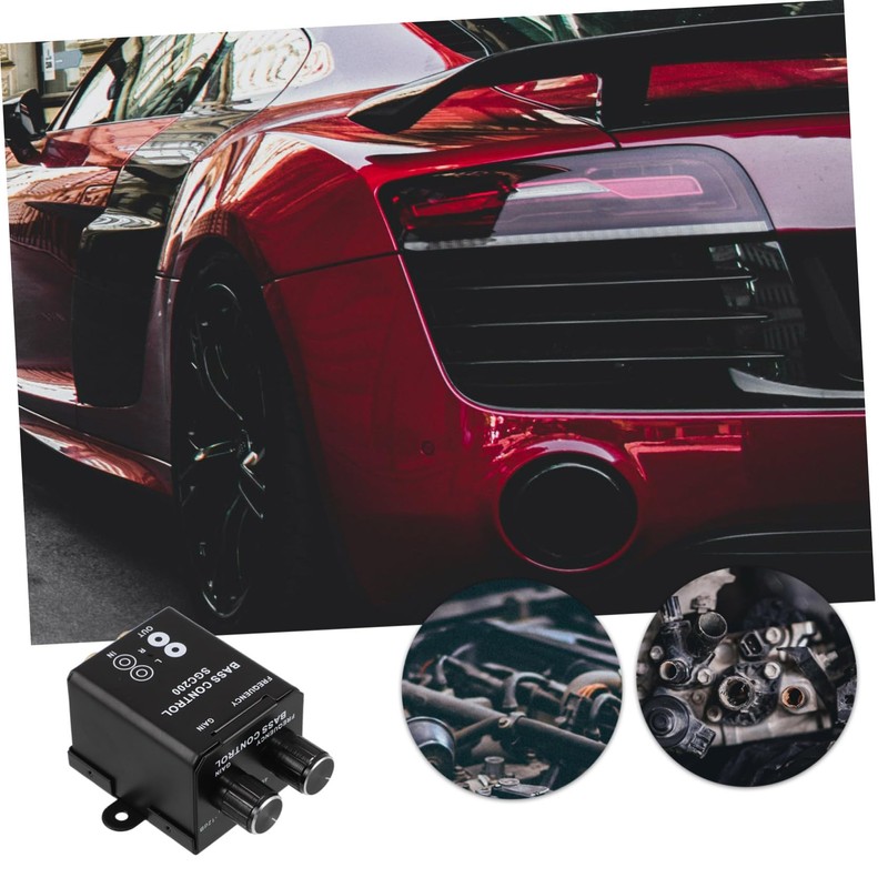 CHILDWEET Bass Knob Control for Car Audio Systems Audio Level