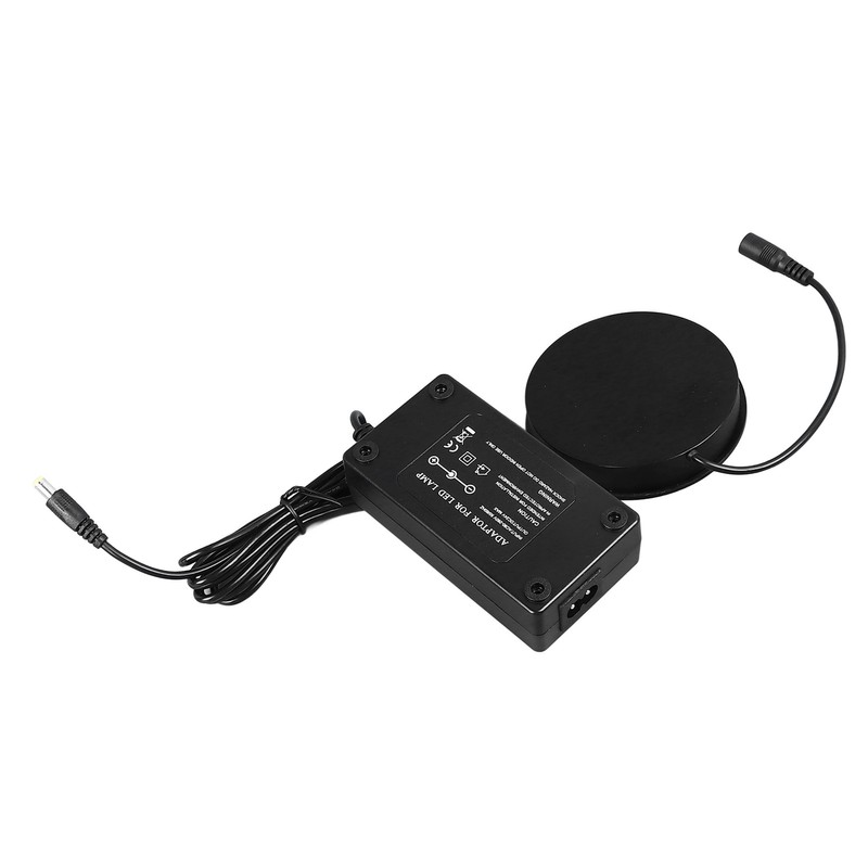 Microscope Bottom Light LED Adjustable Illumination Round Light Source 90‑260V