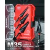 EZARC Step Drill Bit for Metal, M35 Cobalt Unibit Step