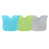green sprouts Stay-dry Toddler Bib (3pk) | Convenient stay-put protection