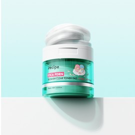 Irecipe 콜라보 시카 PDRN 흔적 클리어 쿨링 진정 미백 토너 패드 70매 Collabo Cica PDRN Trace Clear Cooling Calming Whitening Toner Pads 70 Sheets