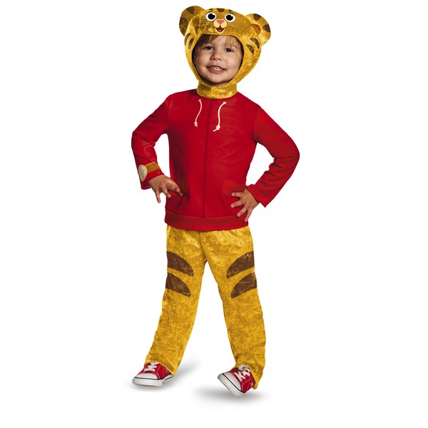 Daniel Tiger's Neighborhood Daniel Tiger Classic Toddler Costume, Large/4-6