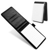 cobee Leather Pocket Notepad Holder, Mini Memo Book Portable Notebook