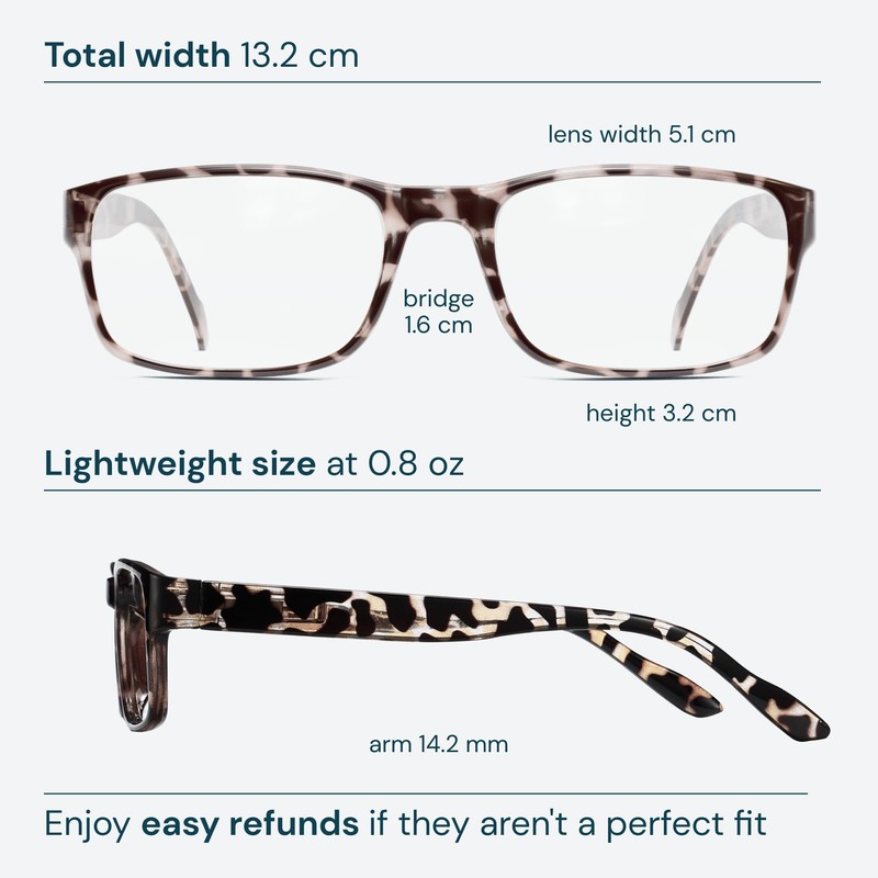 Gaoye Professional Reading Glasses for All Day - Computer Readers