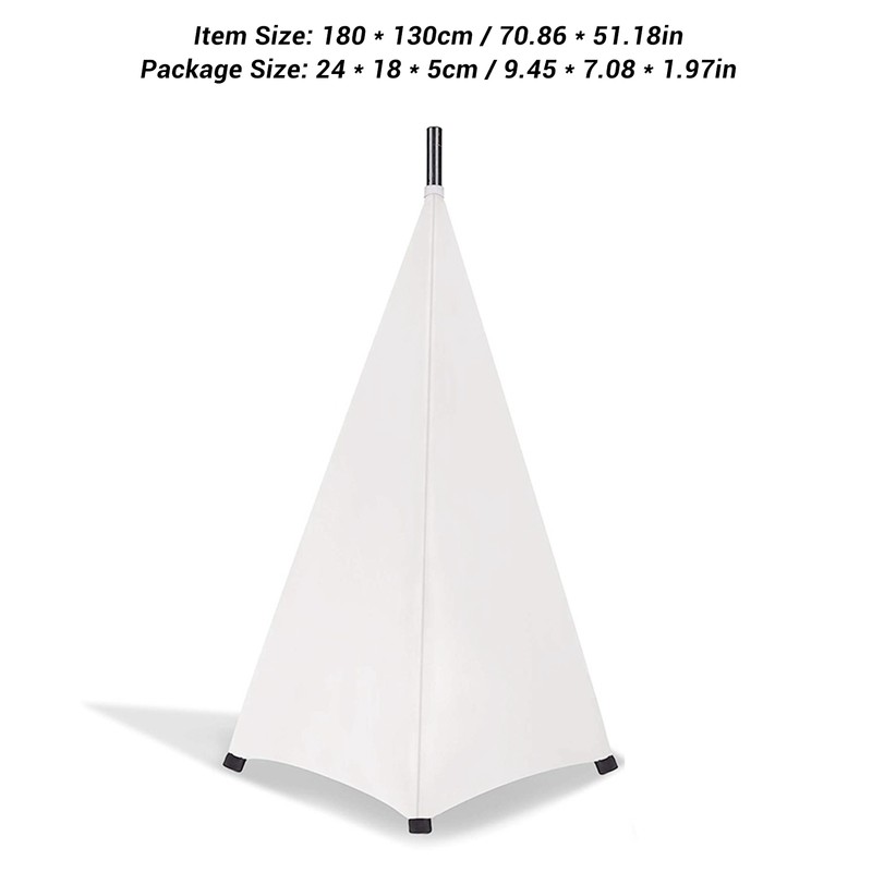 Speaker Stand Cover DJ Speaker Stretch Cover 360 Degree Speaker