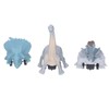 6Pcs Dinosaur Pull Back Car Children Model Simulation Brachiosaurus Tyrannosaurus