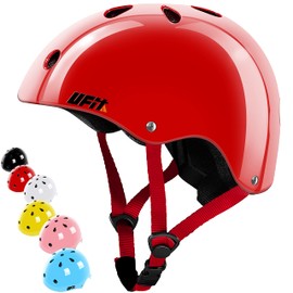 Children's Helmet Adjustable Dial Removable Inner Lining Ventilation Multisport Cycling Skateboard Scooter Scooter Ice Skate BMX for Youth Boys Girls 3 to 13 Years