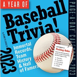 365 Days of Baseball Trivia! Page-A-Day(r) Calendar 2023