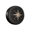 Spare Wheel Tyre Cover, Compass Pattern Print, Universal Waterproof Wheel
