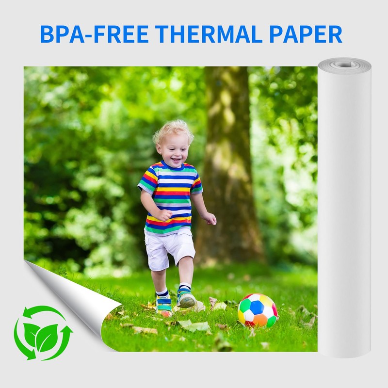 4 Rolls of Thermal Paper 210 mm x 30 mm
