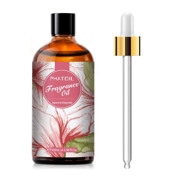 PHATOIL PHATOIL 3.38FL.OZ Japanese Magnolia Fragrance Oils for Aromatherapy, Essential