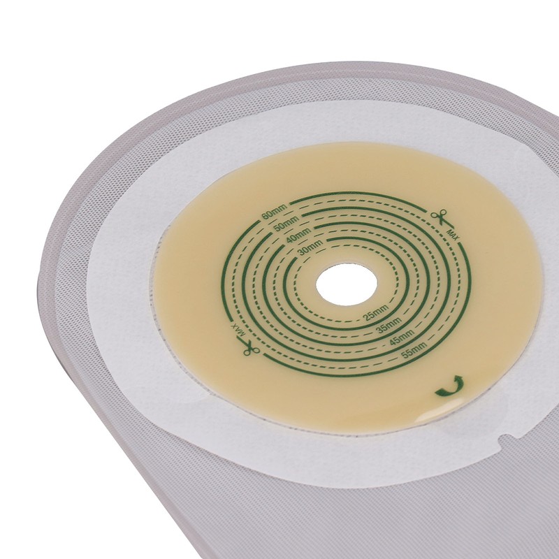10 Pack Ostomy Bag Non Woven Fabric Disposable Colostomy Bags
