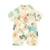 PAUBOLI - Bata kimono de algodón para recién nacido, bata