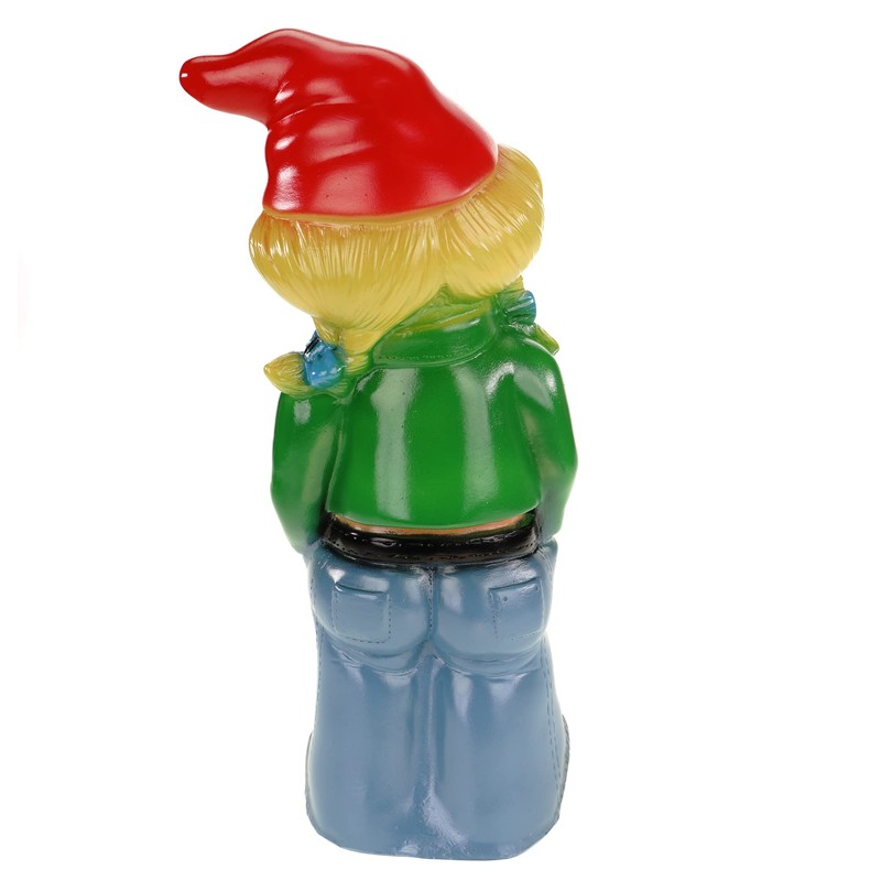 Rakso 0941 Garden Gnome Woman Made of Shatterproof PVC Gnome