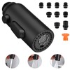Metal Kitchen Faucet Head Replacement, 3-Function Pull Down Spray Head