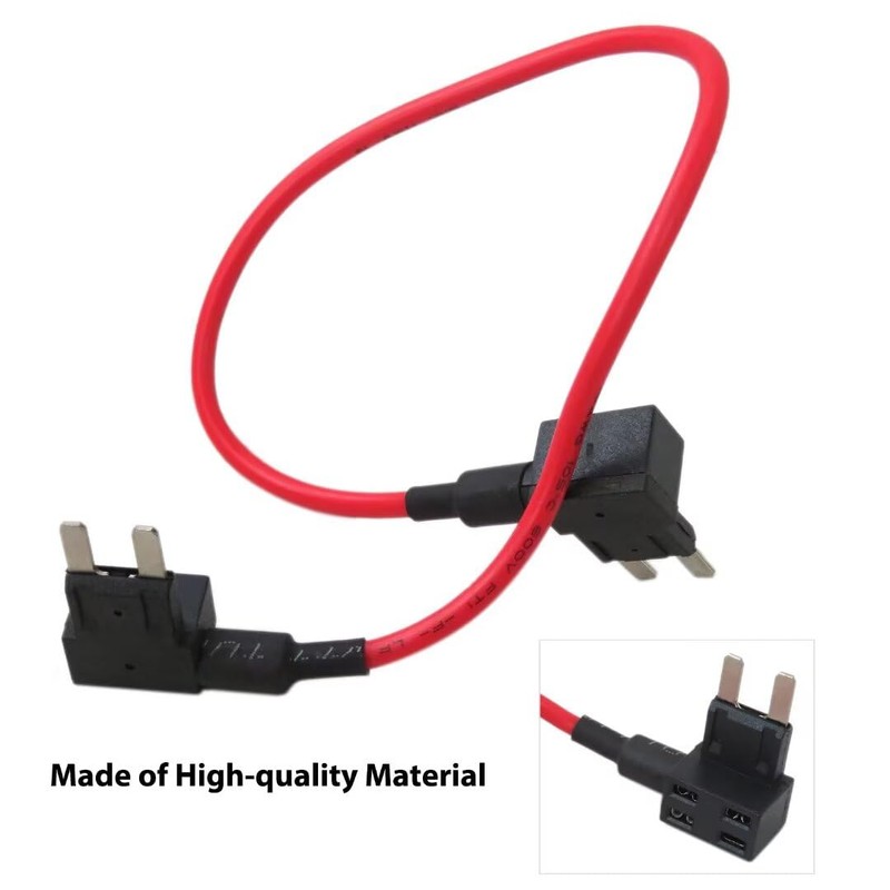 Vicue Updated Repair Fuel Pump Relay Bypass Cable Kit w/Fuse