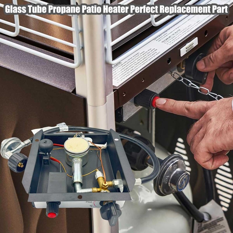 Patio Heaters Glass Tube Burner Module Replacement 47 000 BTU