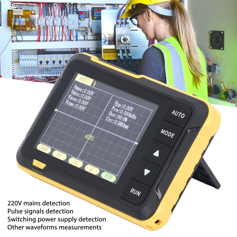 DSO152 Digital Oscilloscope 2.5MS Per Second Sampling 200KHz Bandwidth AC/DC