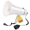 MyMealivos 35W Rechargeable Megaphone Speaker Built in 240s Recording &