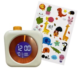 Digital Visual Timer for Kids & Adults with Funny Stickers, Classroom Essential, Homework, Screen Time, School Teacher Gift and Time Management Tool - fits Kitchen and ADHD Users