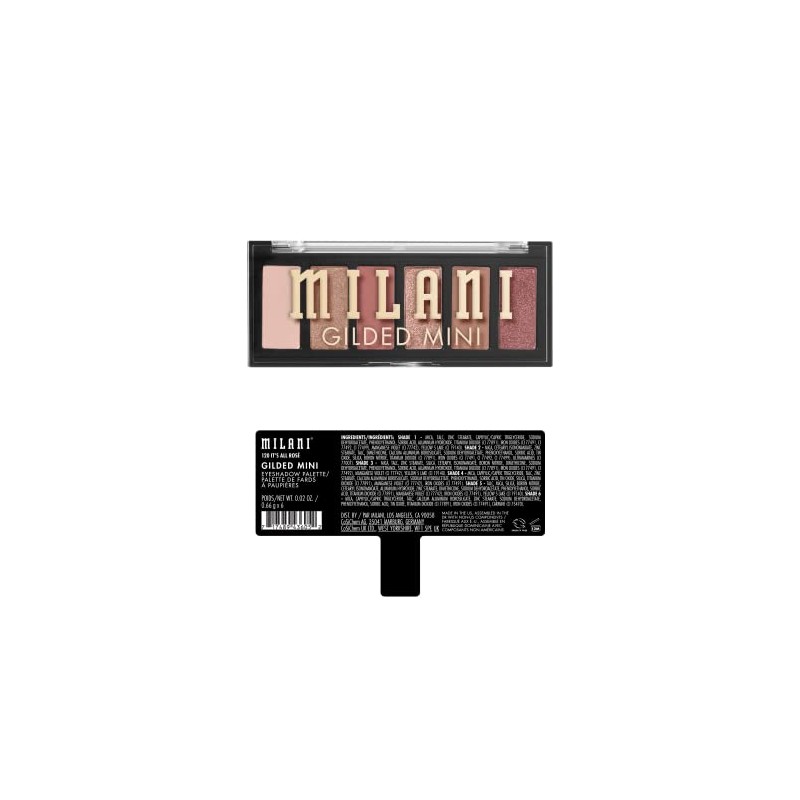 Milani, Paleta de sombras Gilded Mini Its All Rosé, 6