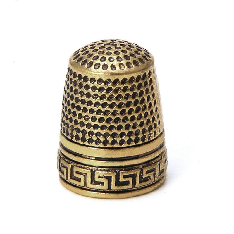 Sewing Thimble, 2 Pieces Stainless Steel Sewing Tailor Finger Protector