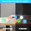 4 Pcs Glow in The Dark Sticky Balls That Stick