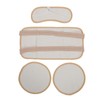 4pcs Castor Oil Packs Set Adjust Straps Prevent Leakage Washable