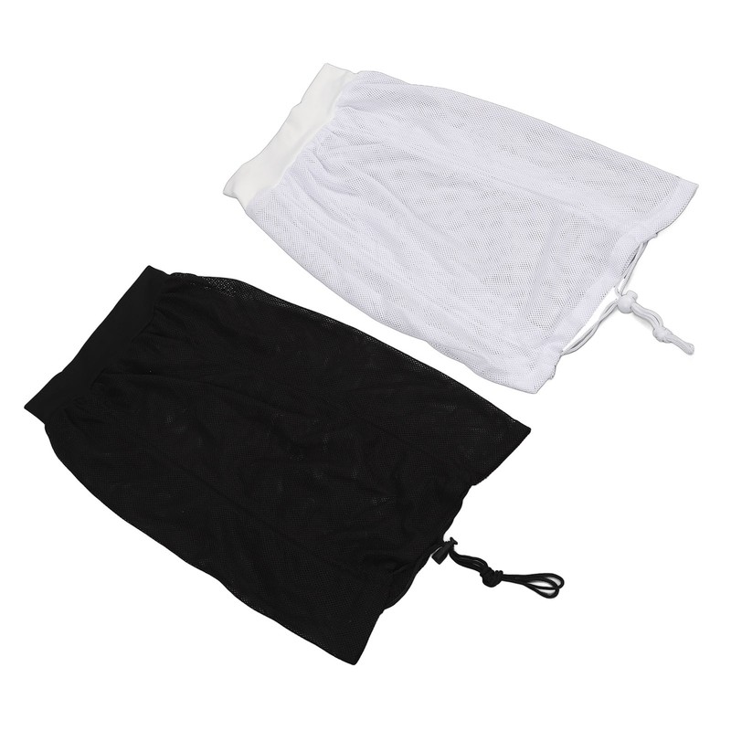 2PCS Net Plopping Cap Adjustable Multifunctional Reusable Net Plopping Bonnet