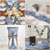 LIKHOPER Cheese Cloth Table Runner, 2 Pack 90 x 400CM