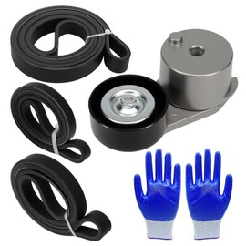 90K-39371 Complete Serpentine Belt Drive Component Kit Compatible with Sierra/Silverado 1500 2014-2018, Yukon/Yukon XL 2015-2020, Tahoe/Suburban 2016-2019, Escalade/Escalade ESV 2016-2020