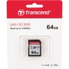Transcend 64GB Secure Digital SDXC UHS-I Memory Card, Compatible with