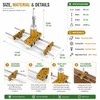 Door Lock Mortise Jig Kit for Wooden Doors – Precision